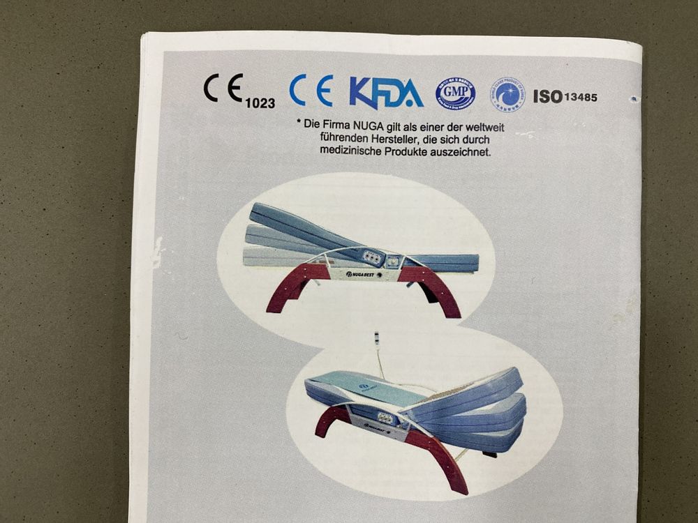 Nuga Best NM5000 Massageliege, ab Shop Kaufen auf Ricardo