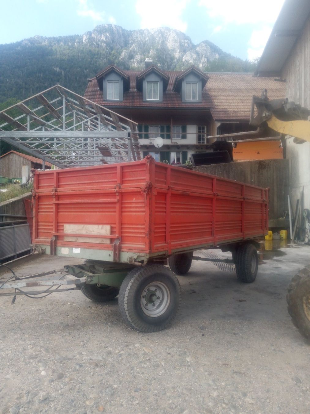 Marolf Anhänger: 4 Rad Wagen Hauswirth – Gebraucht aus Rüttenen von Dart4 5