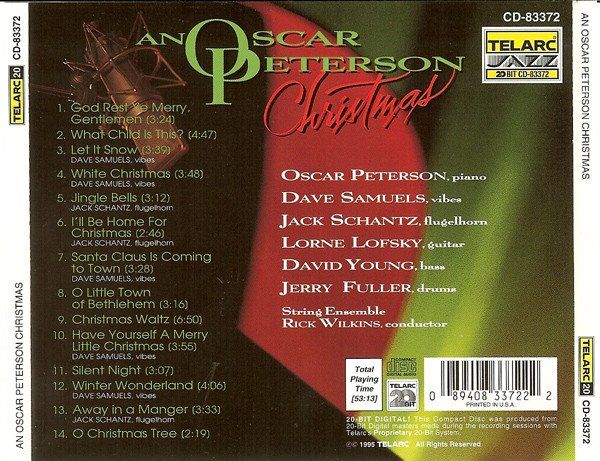 CD: Oscar Peterson, Dave Samuels, Jack Schantz, David Young, – Usato da Unterbäch venduto da qlewi 1