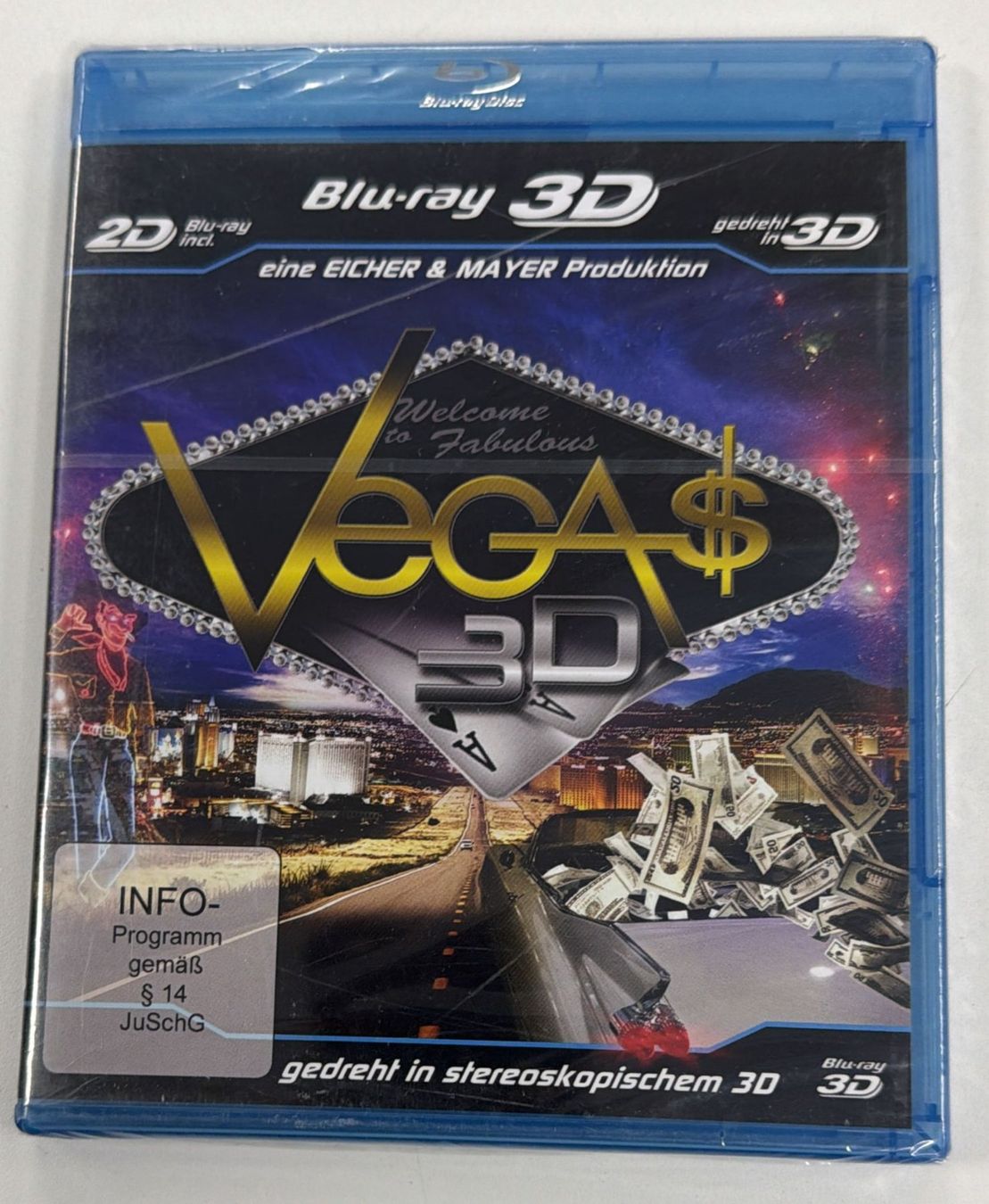 Tous les DVDs: VEGAS  BLU-RAY 3D – Neuf avec emballage d'origine à Zürich par freioccasionen