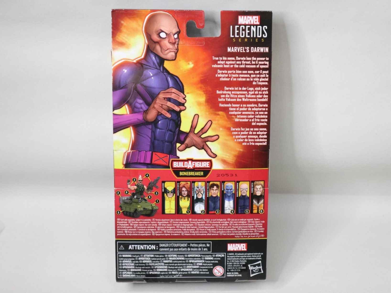 Marvel Statuette: Marvel Legends Series Figur X-Men Marvel's Darwin – Nuovo e nell'imballaggio originale da Eschenbach SG venduto da Astalavista 1