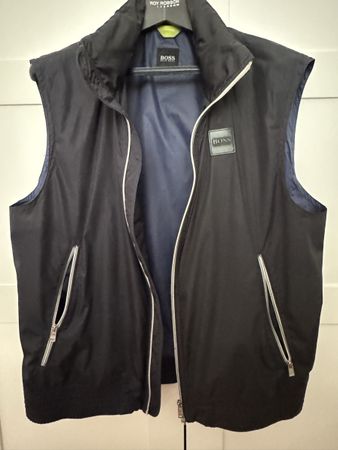 Hugo Boss Weste, Grösse 54, dunkelblau