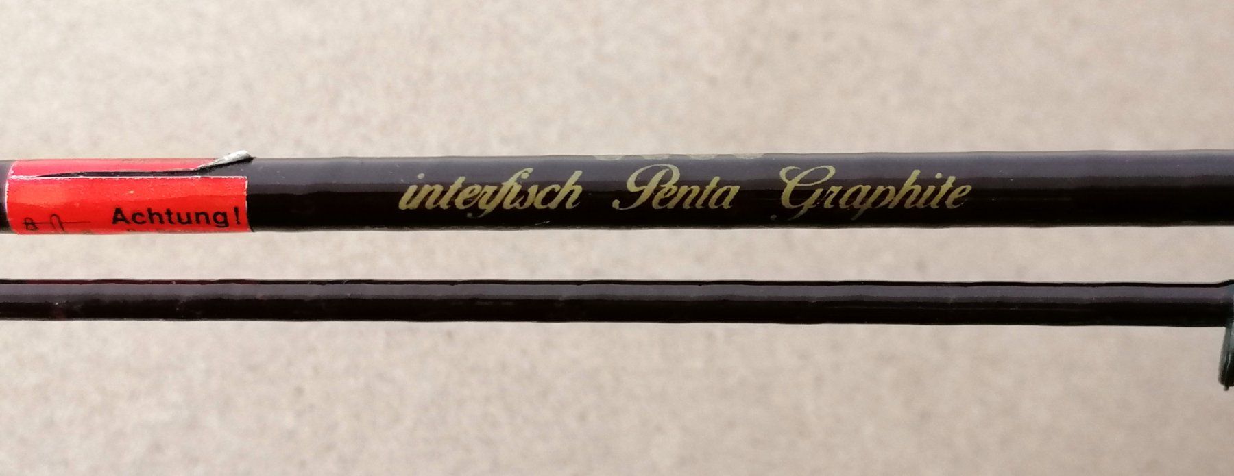 Canne da pesca: Fliegenrute Interfish Penta Graphite 6wt 2-teilig – Usato da Reinach BL venduto da fliegenrolli 5