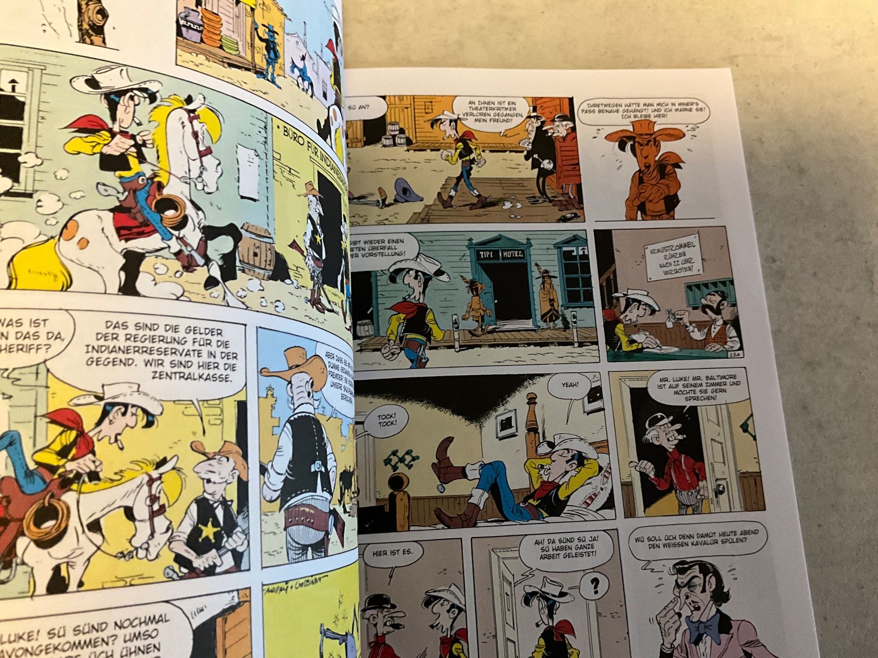 Fumetti: Lucky Luke Comic, "Der weisse Kavalier", Band 50 – Nuovo (secondo la descrizione) da Agriswil venduto da Ueli03 2