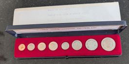 Münzsatz Schweiz 1977 pp