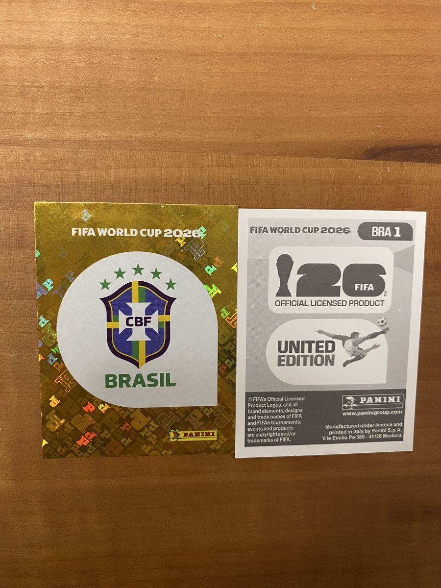 Panini Carte collezionabili: Panini BRA 1 – Nuovo e nell'imballaggio originale da Gränichen venduto da lia_1997_