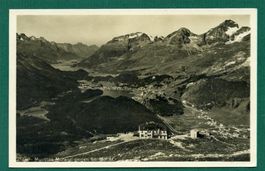 Muottas Muragl gegen St. Moritz, ungelaufen