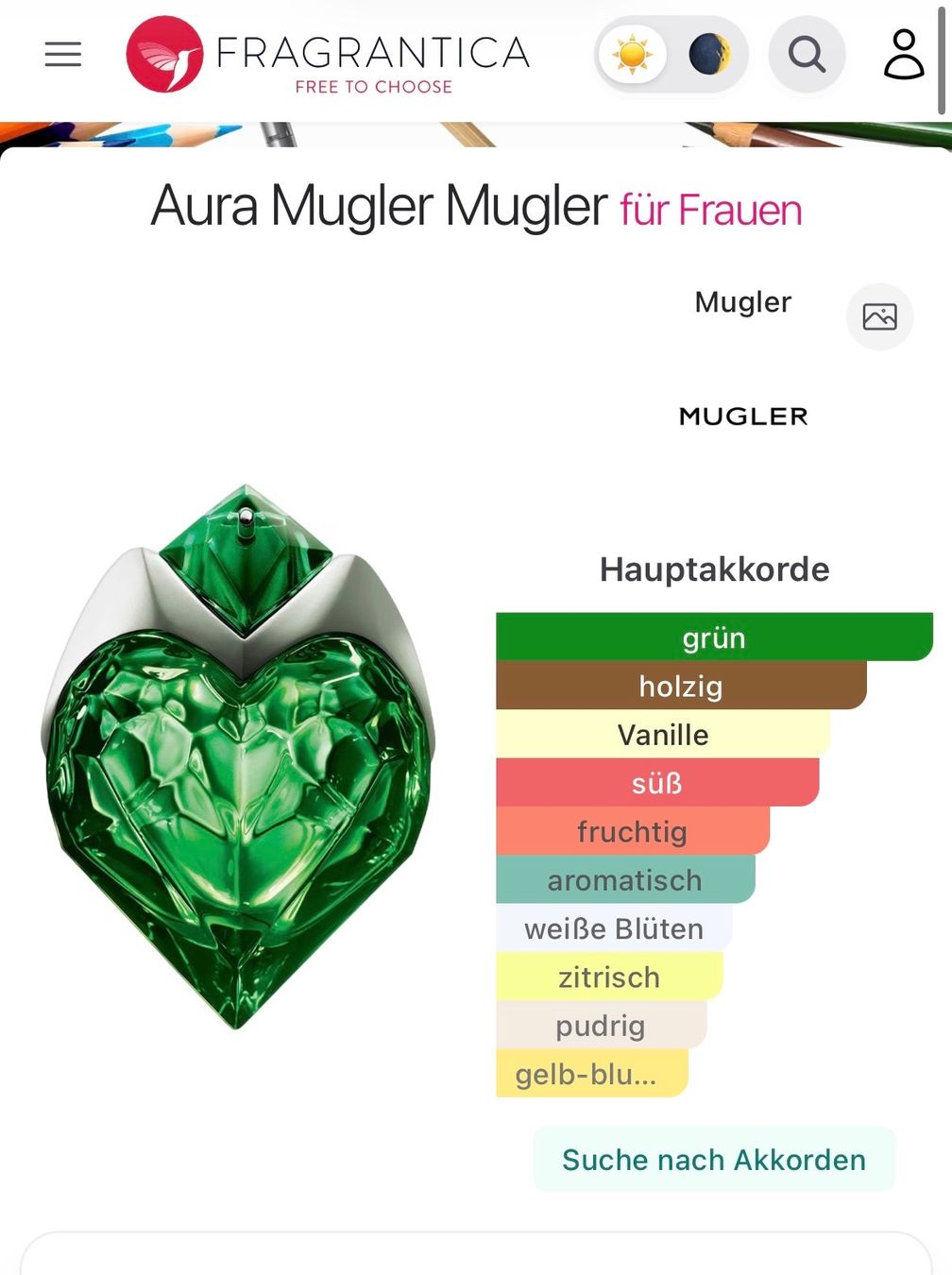 Mugler Parfum & Eau de Toilette: Mugler Aura  EDP Duftprobe 2ML, eingestellter Duft – Gebraucht aus Zürich von deruja 4