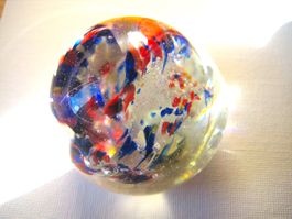 Murano - 2 old VENETIAN GLASS PAPER WEIGHT authentic blown