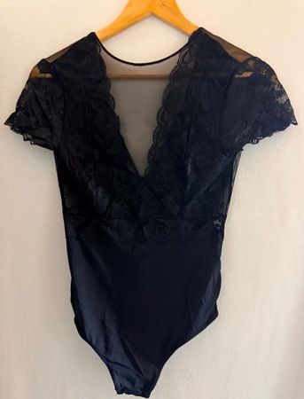 PIECES, Body, Grösse S, Farbe Schwarz
