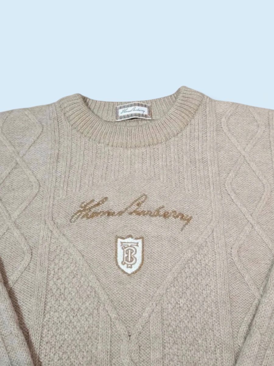 Burberry Maglioni & Felpe: Burberry crewneck wool sweater  – Nuovo (secondo la descrizione) da Plan-Les-Ouates venduto da Loved_Panda_Clothing 1