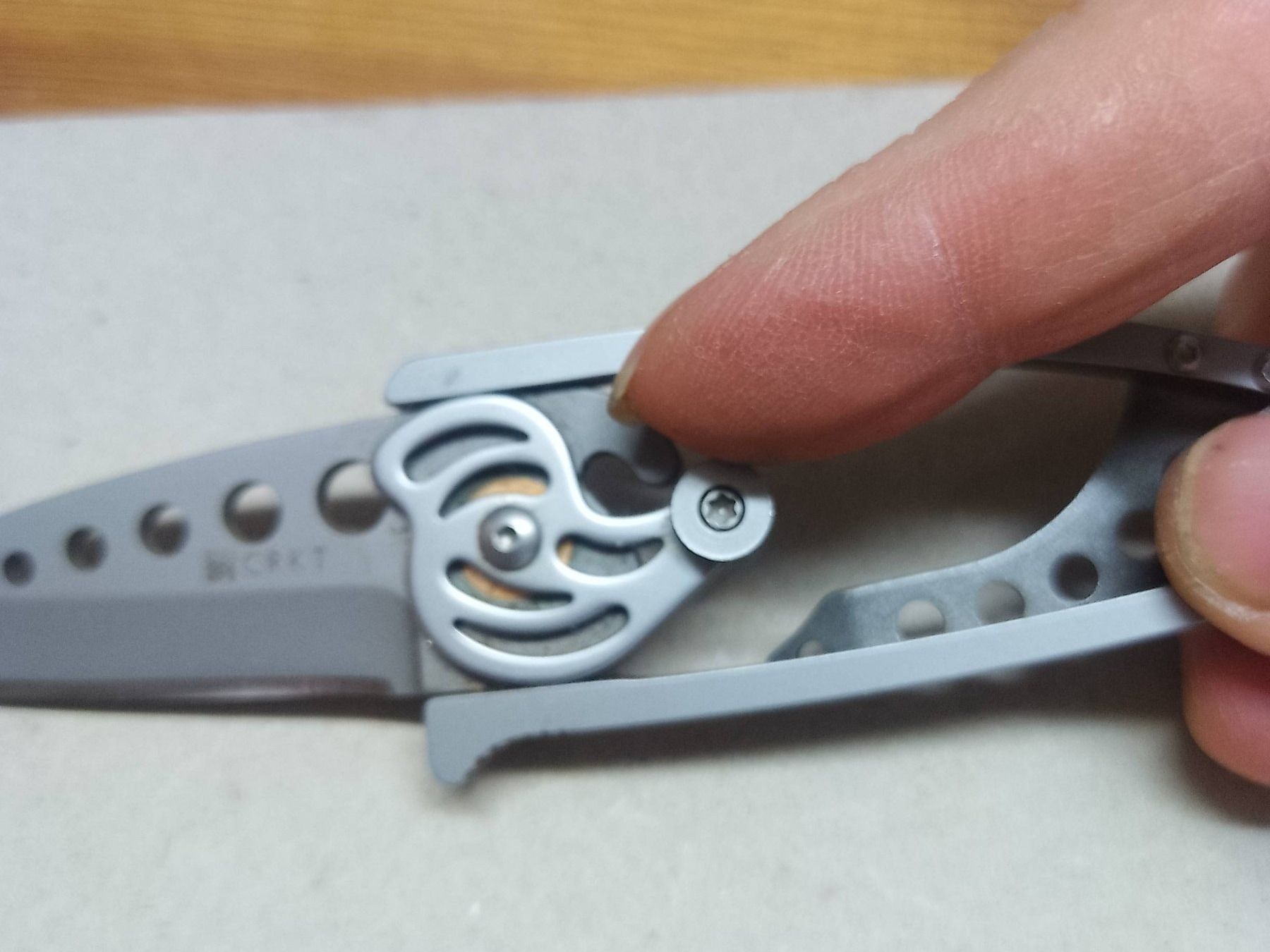 Coltelli tascabile: Messer - "CRKT" . Van Hoy Snap Lock – Nuovo (secondo la descrizione) da Sorengo venduto da 74in 2