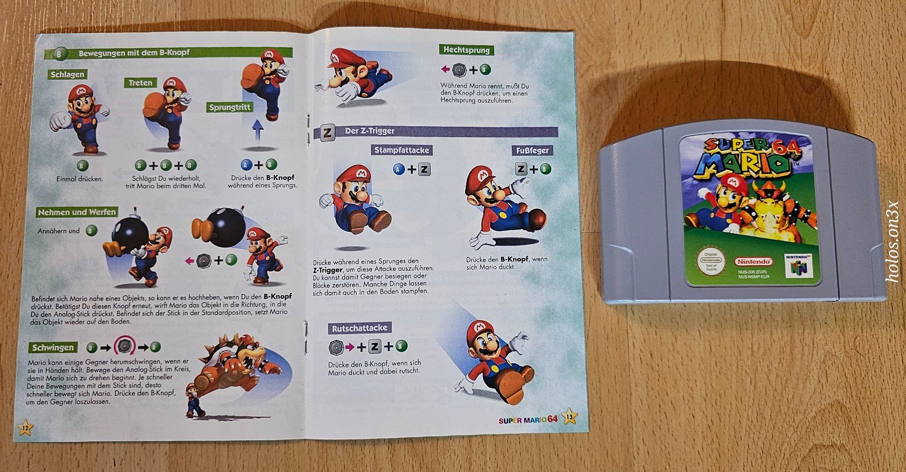 Nintendo Console: NINTENDO 64 Konsole // 2 Controller // Games mit Handbuch – Usato da Ochlenberg venduto da on3x 3