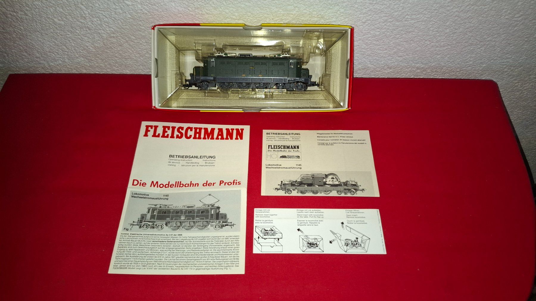 Fleischmann Modellini di ferrovie: Fleischmann : Ae 3/6 I der SBB, AC, Digital – Usato da Märwil venduto da Siebenzipfel 3