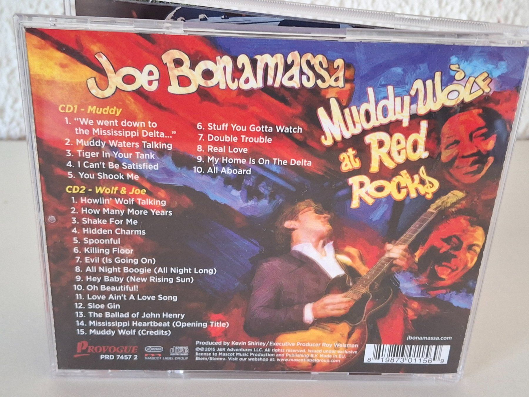 CD: 2CD Joe Bonamassa - Muddy Wolf at Red Rocks – Usato da Aarberg venduto da Jackup1 1
