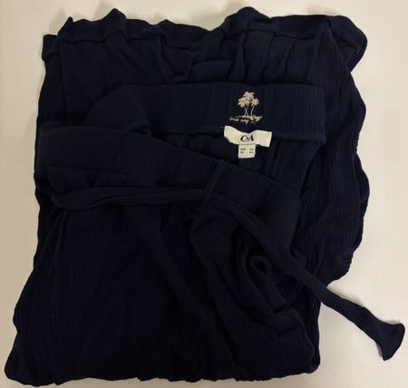 C&A kurze dunkelblaue Freizeithose