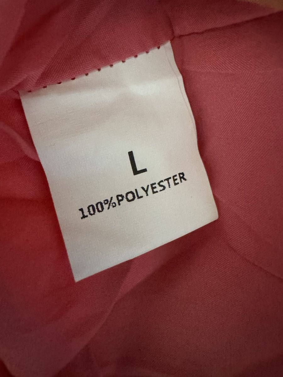 Lots de vêtements: Pantalon Temu ample 100% polyester taille L rose rayé – Neuf (Voir description) à Morrens VD par nor_qk2m 2