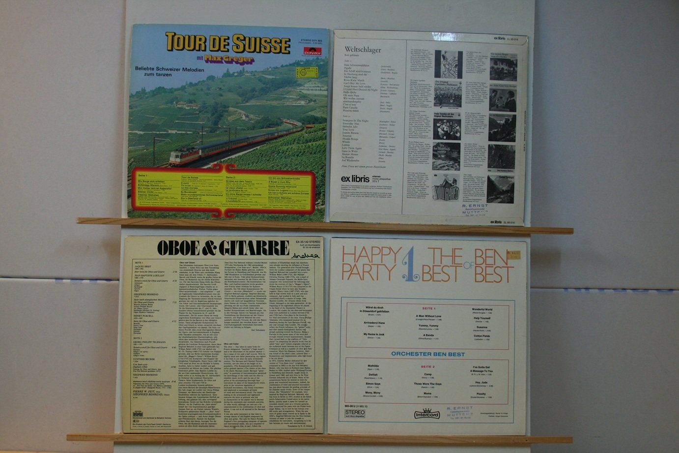 Dischi in vinile: 4 LP’s, div. Genres – Usato da Wettingen venduto da zibi137 1