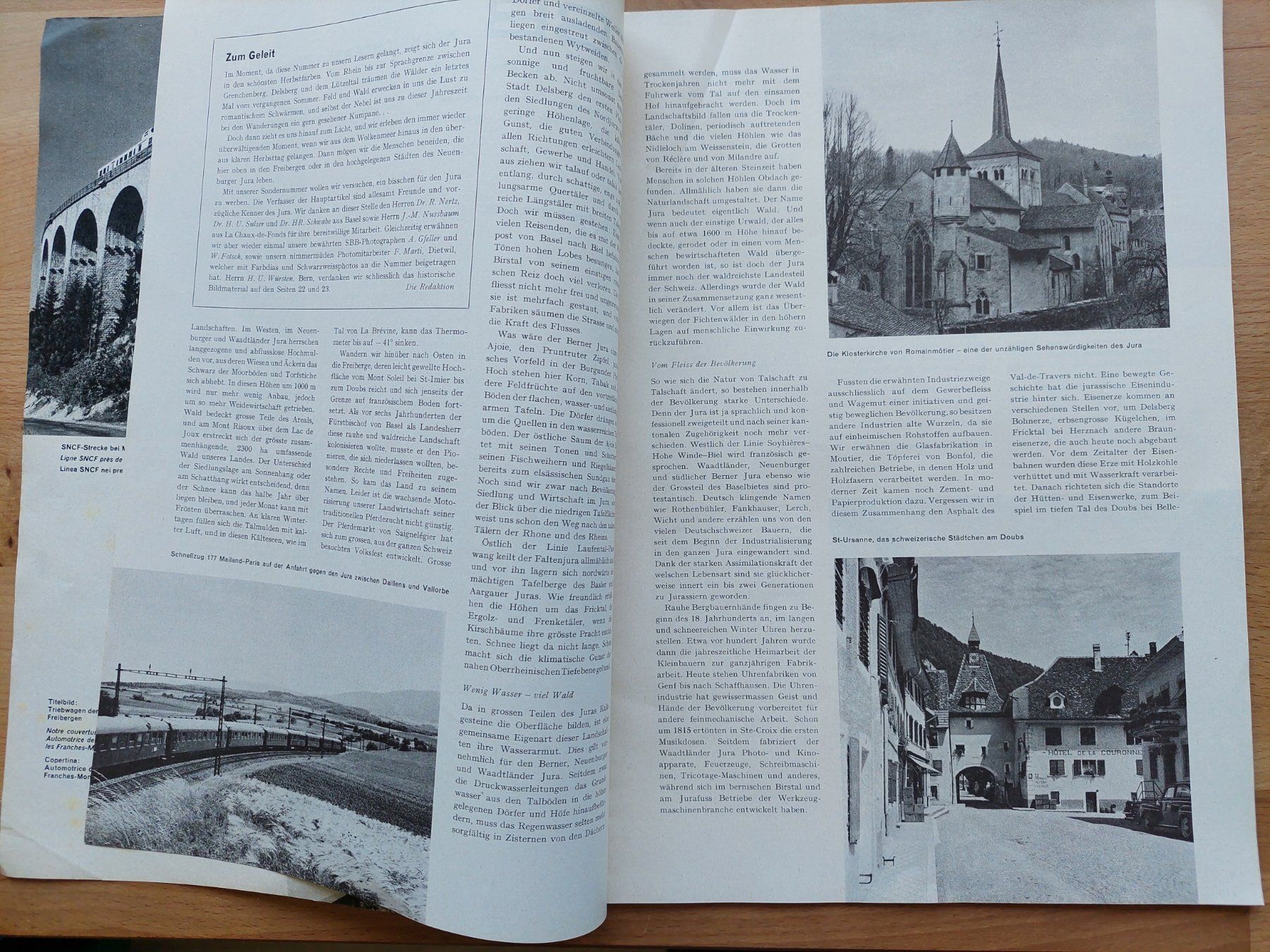 Zeitschriften & Magazine: 2 alte Magazine SBB Eisenbahn 1931 und 1966 – Gebraucht aus Obfelden von Foto_Bild_Kunst_Buch 3
