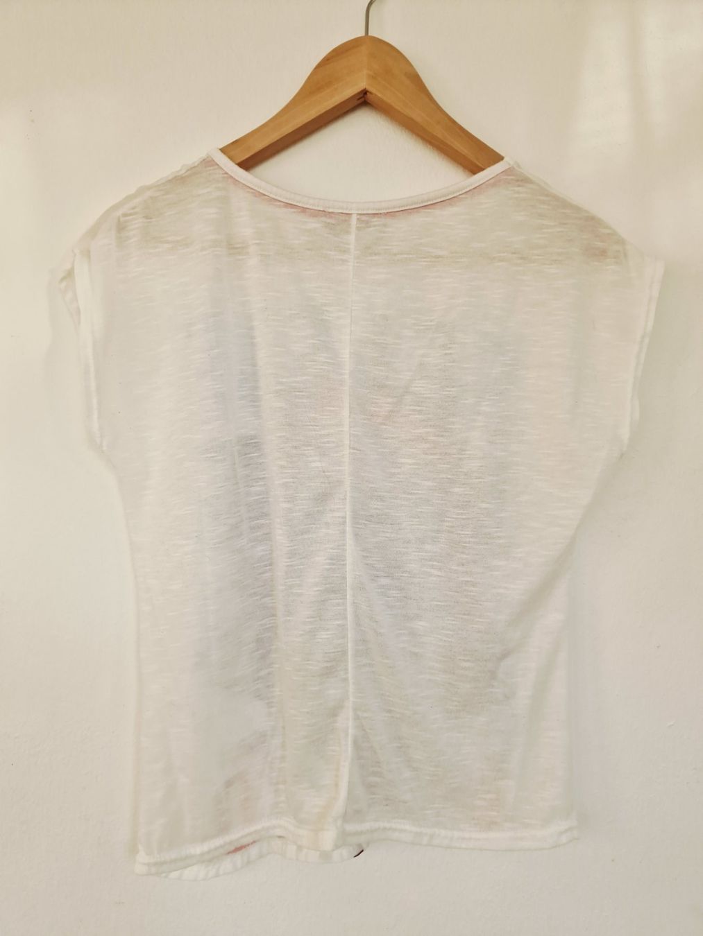 T-shirt: Damen Shirt Vert de Rage Gr. S 36 100% Polyester – Usato da Hallau venduto da CHACLA 2