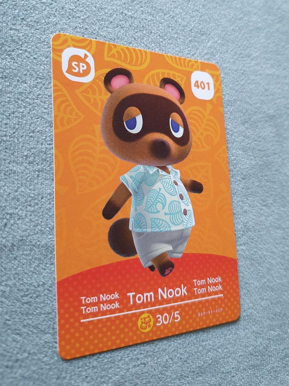Karten: Carte amiibo Série 5 Tom Nook #401 – Gebraucht aus Cossonay-Ville von cba_69tt 2