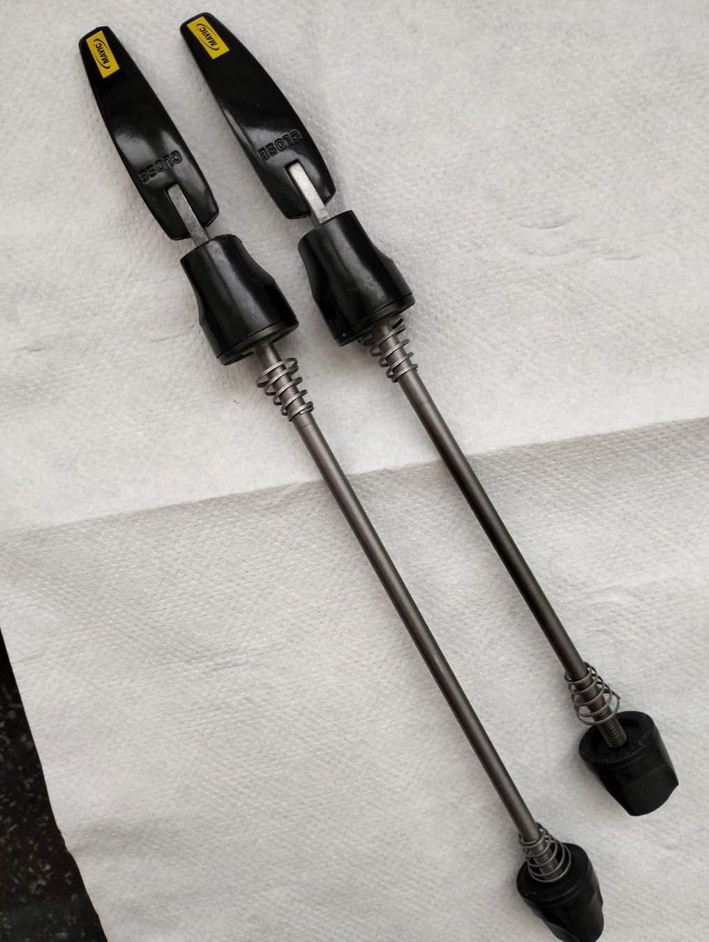 Mavic Ersatzteile: Mavic Schnellspanner Set – Gebraucht aus Uster von KarlZH