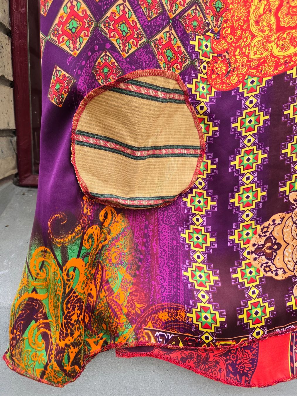 Vestiti: Kleidung: Hängerkleid Seide bunt – Nuovo (secondo la descrizione) da Romanshorn venduto da Rachacha 2