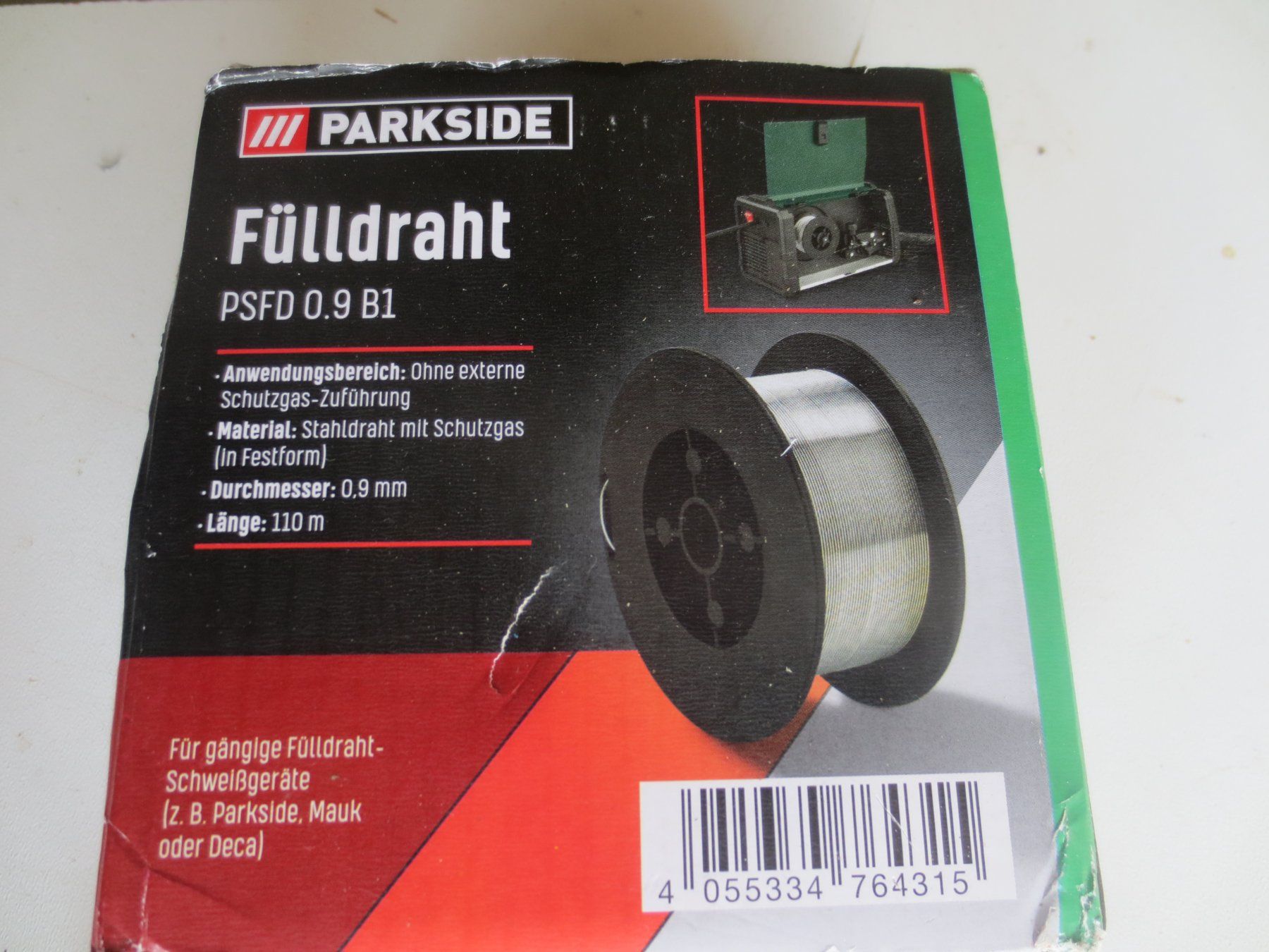 Parkside Saldatori: Inverter Fülldraht Schweissgerät – Nuovo (secondo la descrizione) da Weier im Emmental venduto da waefler03 7