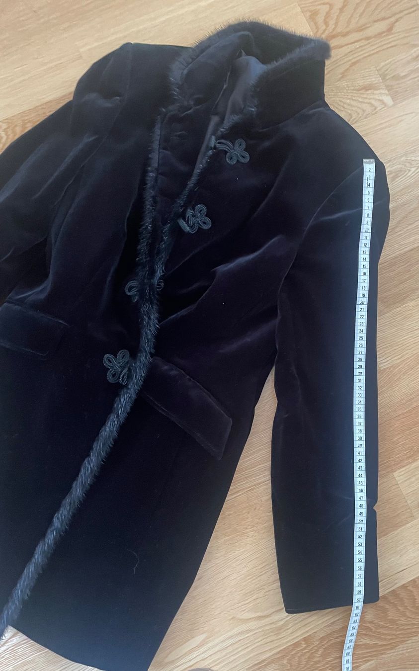 Bauer Mäntel: Wunderschöner Gehrock von Bauer, Samt, Schwarz, neu – Neu (gemäss Beschreibung) aus Zürich von Caracol1998 7