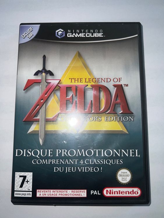 Zelda The Wind Waker Edition Collector sous blister - GC - Jeu Occasion Pas Cher