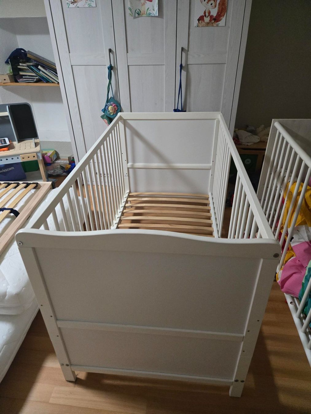 Ikea Betten: Babybett/Kinderbett, weiss – Gebraucht aus Pratteln von jan_pg6x