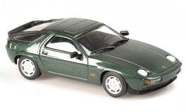 Porsche 928 S 1980-1986 dunkelgrün met.  1:43 von MaXichamps