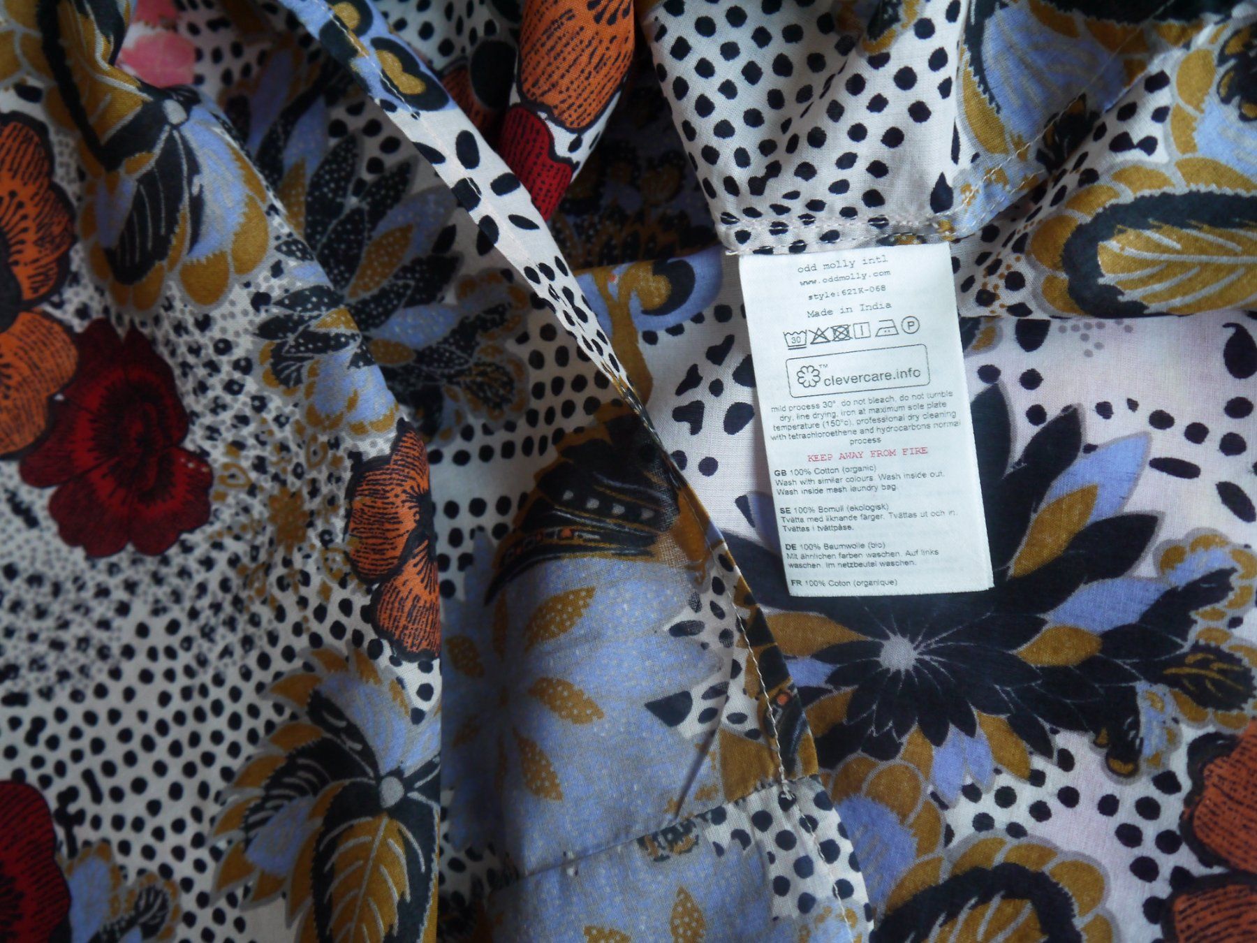 Odd Molly Robes: Odd Molly Kleid aus 100%Cotton Gr.2 – D'occasion à Hagendorn par Blaf 4