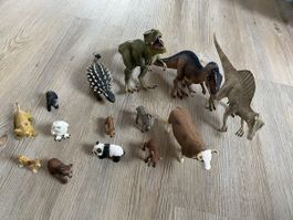 Schleich Tiere-Set (Dinos und diverses)