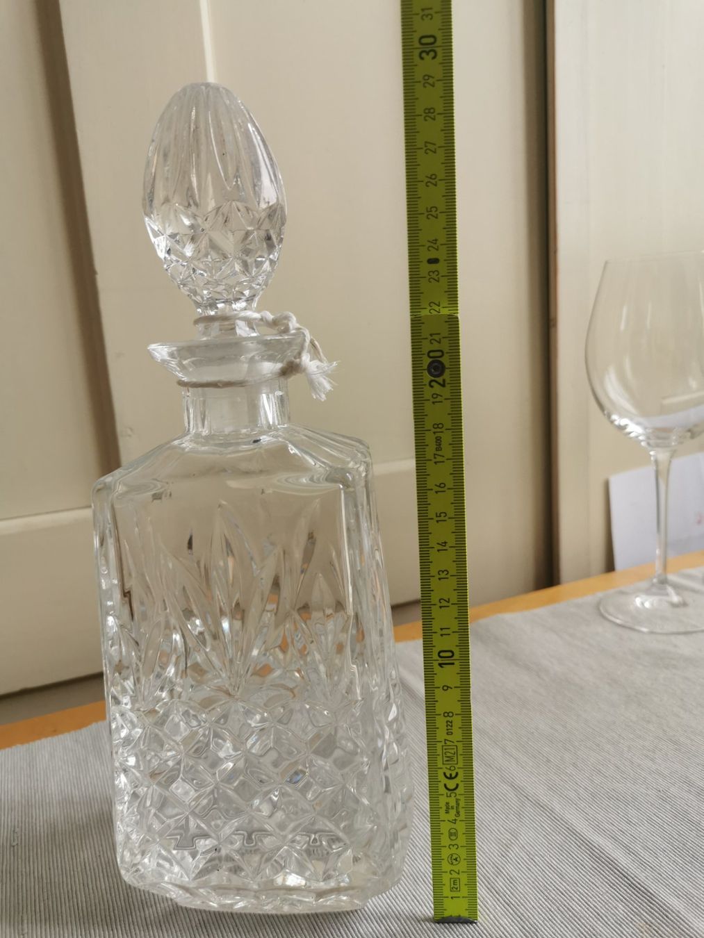 Caraffe: Antike Glaskaraffe Whiskeykaraffe – Usato da Berneck venduto da Hansi_Muenz 2