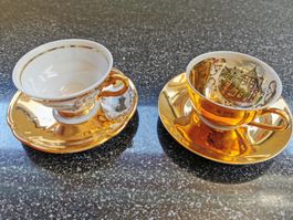 7 Hübsche Tassen mit Untsetzer