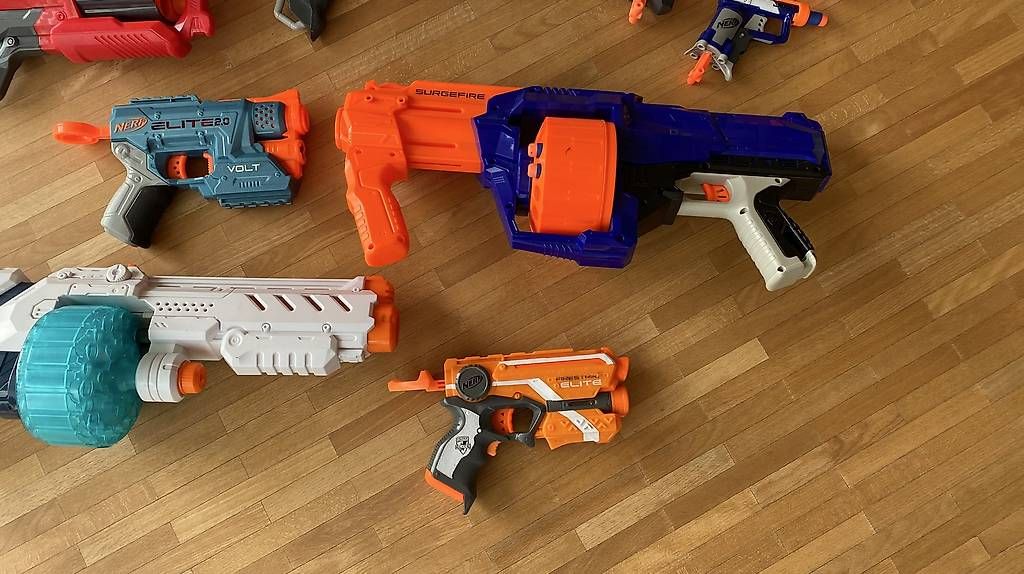 Spielzeuge: Nerf Gun Sammlung, 12 Teile – Gebraucht aus Winterthur von Lini08 1