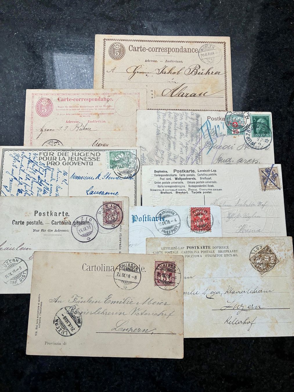 Cartes postales: Bedarfskarten – D'occasion à Volketswil par Jdansk 1