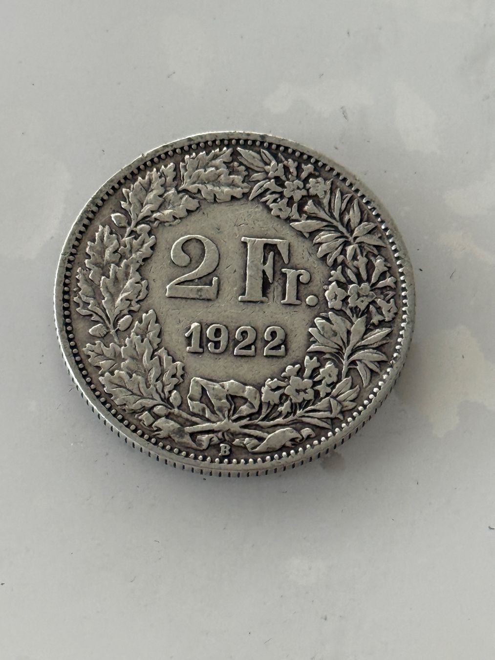 Tutti le monete: 2 Franken 1922  Rar – Usato da Wallisellen venduto da SWISS_SILVER1 1