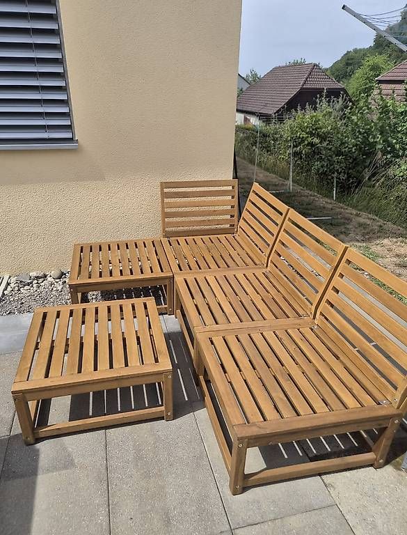 Chaises longues: IKEA NÄMMARÖ Gartenlounge  – D'occasion à Melchnau par Rhabarber_98