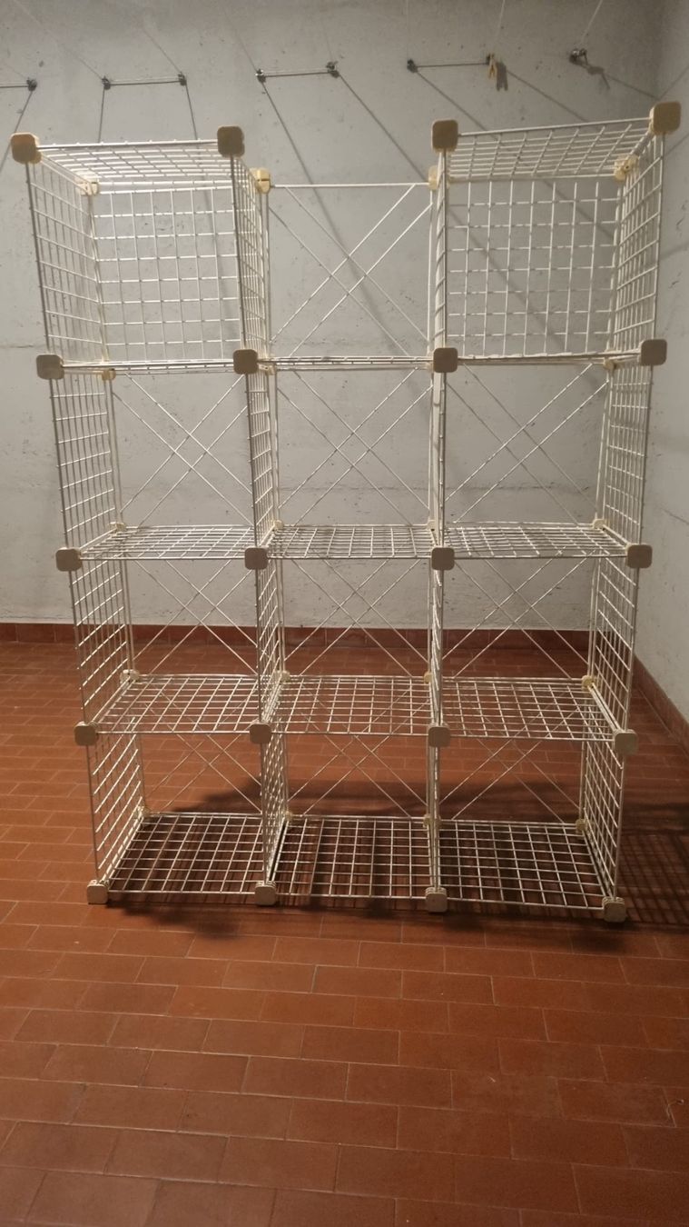 Scaffali: Weisses Drahtregal / Steckregal – Usato da Oberengstringen venduto da George0070 2