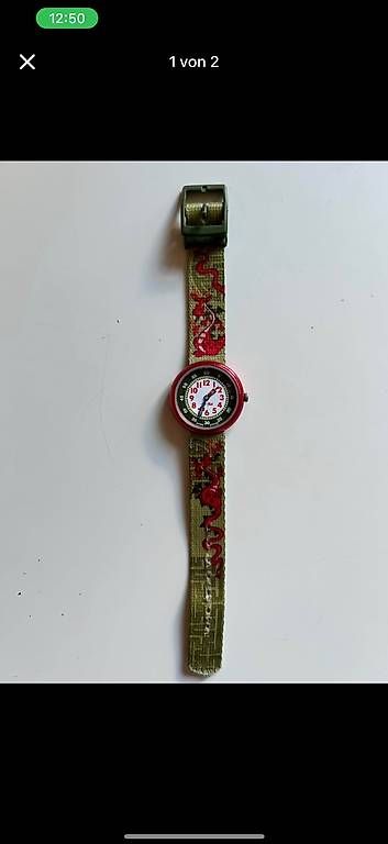 Orologi: Kinderuhr mit Drachenmotiv von Flick Flack – Usato da Oftringen venduto da Solima