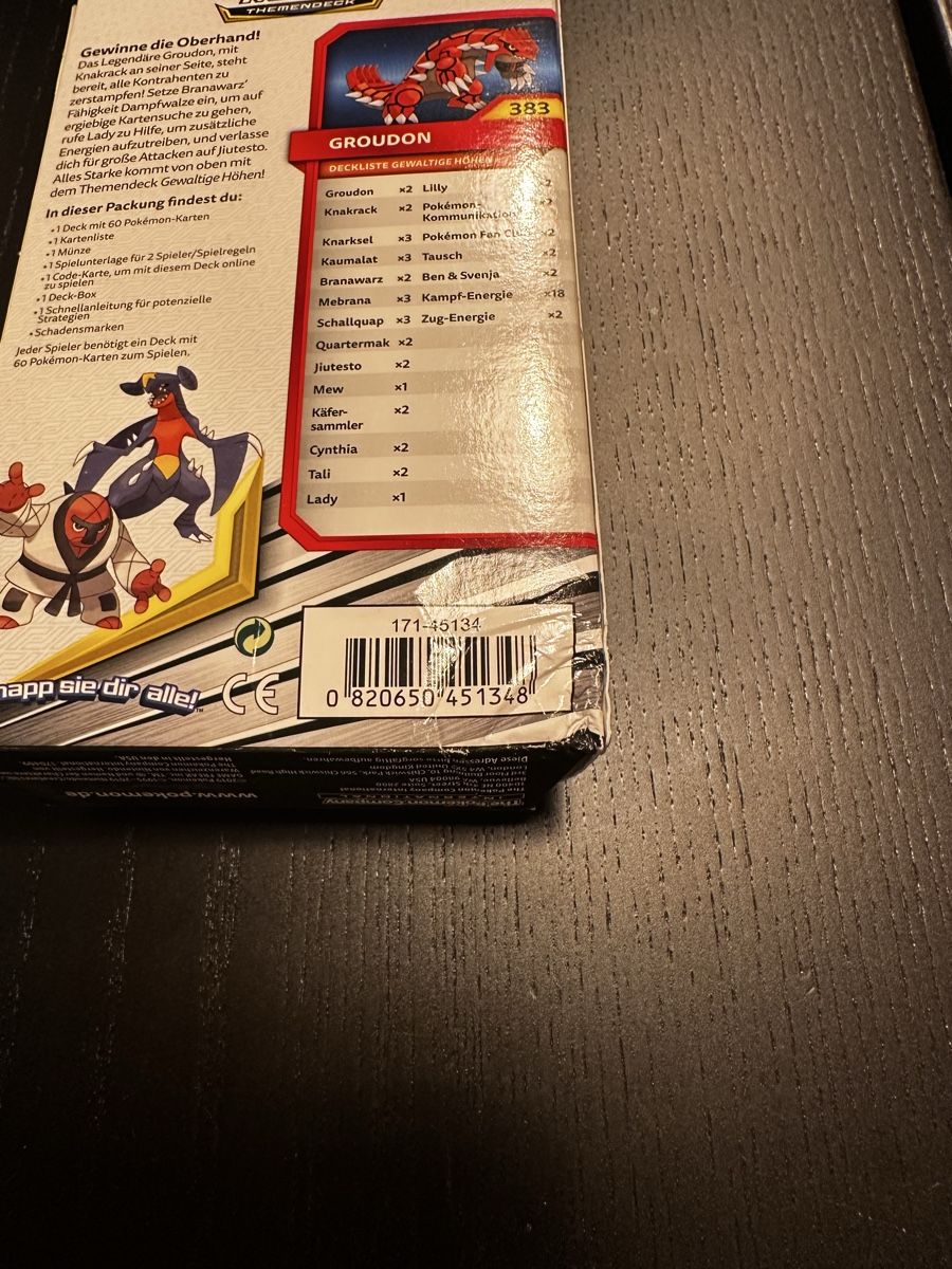 Pokémon Carte collezionabili: Pokemon Welten im Wandel Deck DE SET – Nuovo e nell'imballaggio originale da Ebikon venduto da Mi25 3