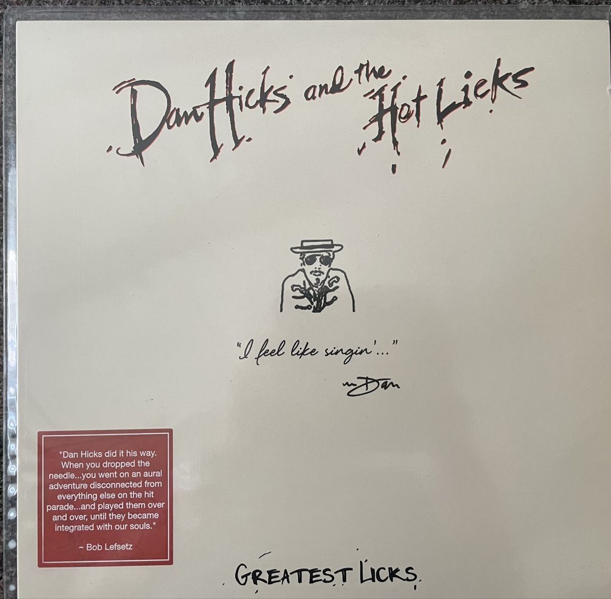 Schallplatten: Dan Hicks - Greatest Licks - Vinyl LP – Gebraucht aus Olten von Bluespapst