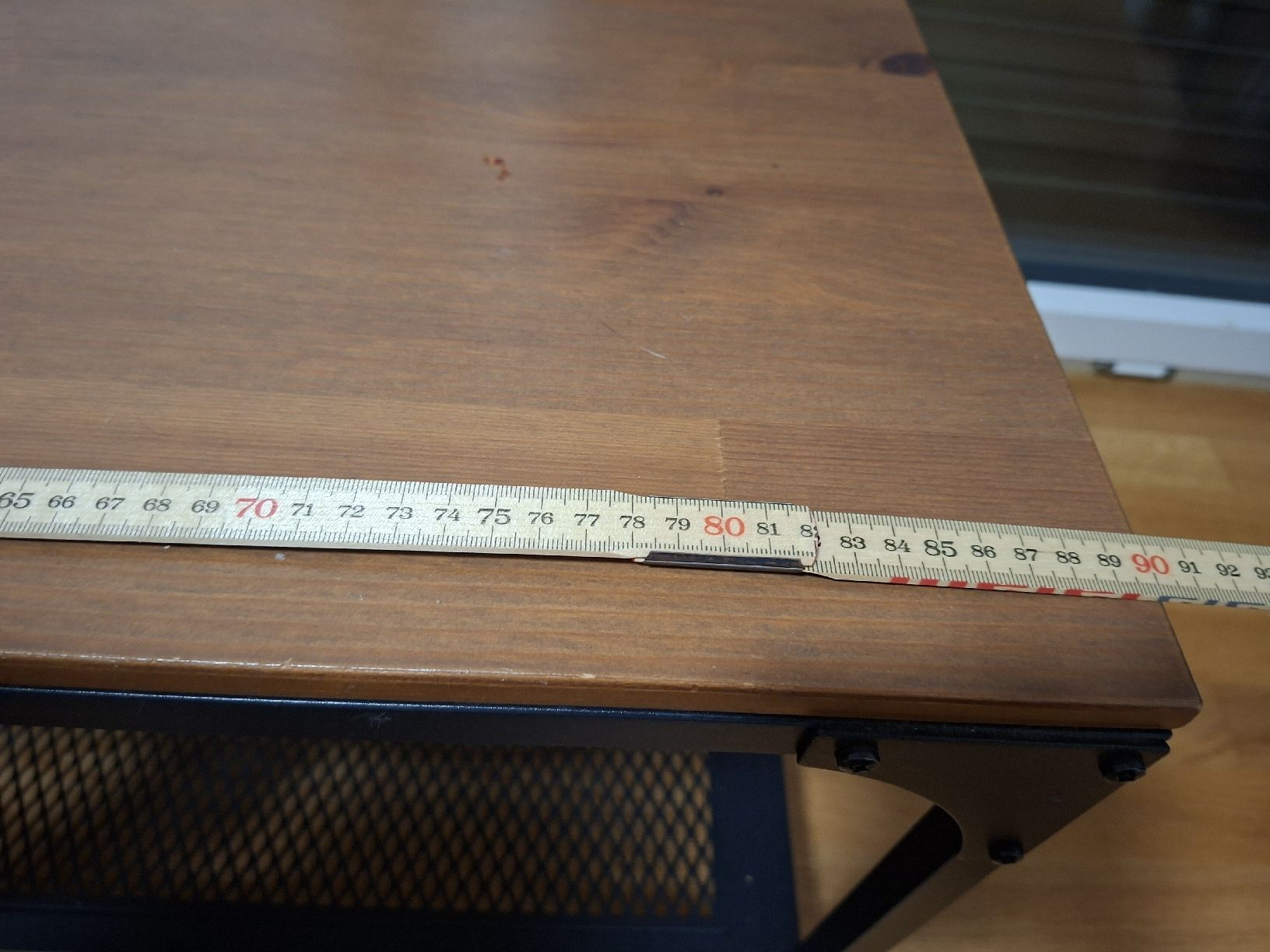 Mobili TV: Fernsehtisch Holz Metall Gestell  – Usato da Boswil venduto da L_446 1