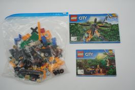 Lego City Set 60158 Komplett | Jungle Cargo Helicopter