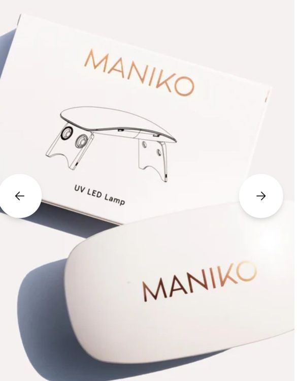 Maniko Gel-Streifen Nailset inkl. UV LED Lampe | Kaufen auf Ricardo