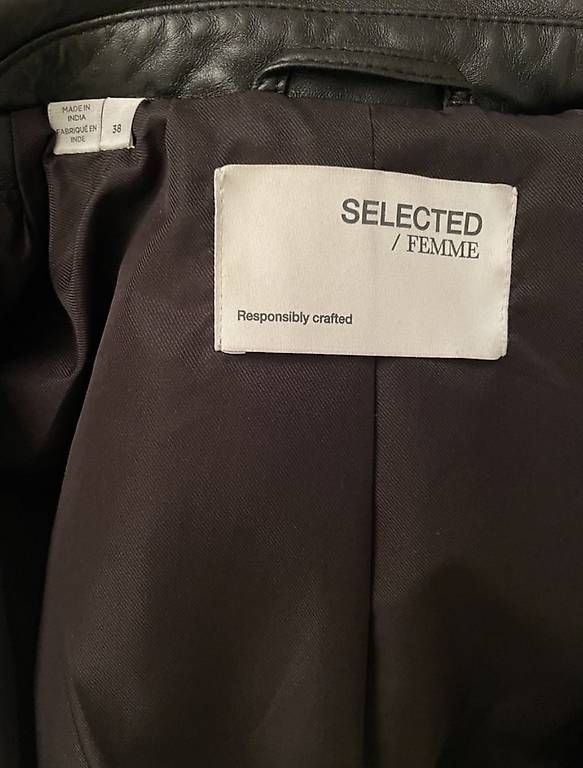 Selected Giacche: Lederjacke Selected Femme Gr.38 – Usato da Zürich venduto da sunsilvana 2