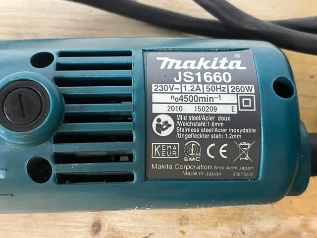 Makita Tutti gli attrezzi: Blechschere Makita JS1660 elektrisch – Usato da Thalwil venduto da makana01 3