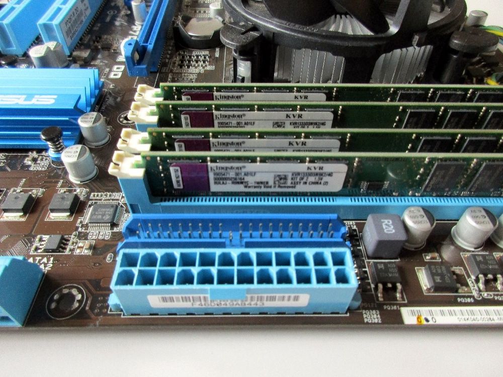 ASUS P7Q57-M DO + CPU i5 + RAM | Kaufen auf Ricardo